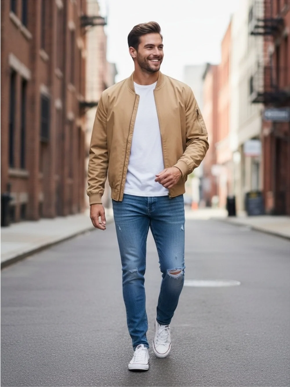 American Eagle athletic skinny jeans